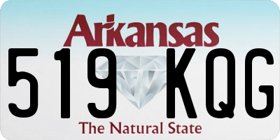 AR license plate 519KQG