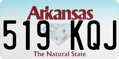 AR license plate 519KQJ