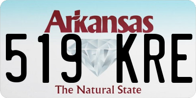 AR license plate 519KRE