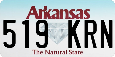 AR license plate 519KRN