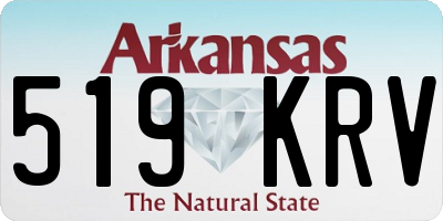 AR license plate 519KRV