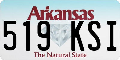AR license plate 519KSI