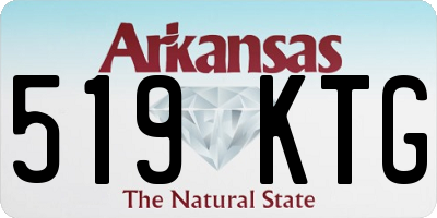 AR license plate 519KTG