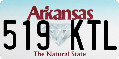 AR license plate 519KTL