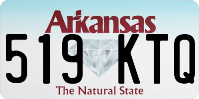 AR license plate 519KTQ