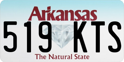 AR license plate 519KTS