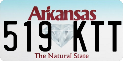 AR license plate 519KTT