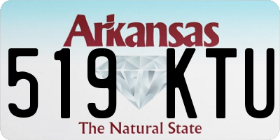 AR license plate 519KTU