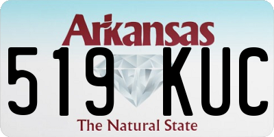 AR license plate 519KUC