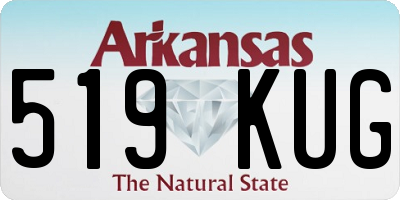 AR license plate 519KUG