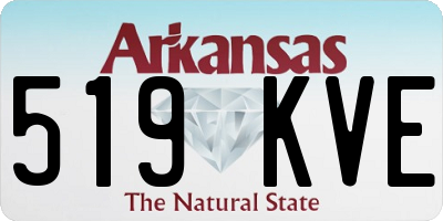 AR license plate 519KVE