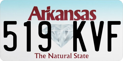AR license plate 519KVF