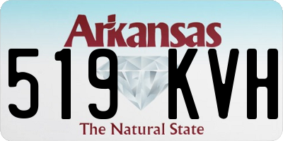 AR license plate 519KVH