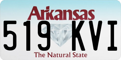 AR license plate 519KVI