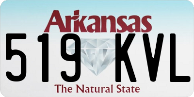 AR license plate 519KVL