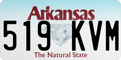 AR license plate 519KVM