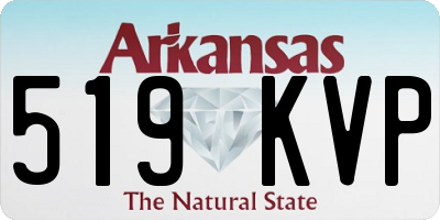 AR license plate 519KVP