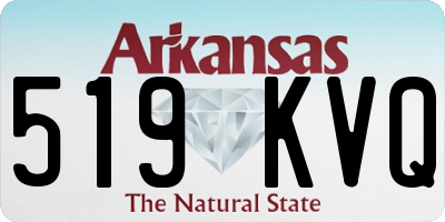 AR license plate 519KVQ