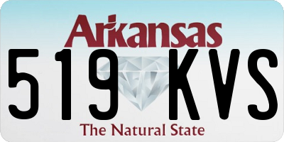 AR license plate 519KVS