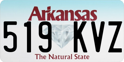 AR license plate 519KVZ