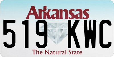 AR license plate 519KWC
