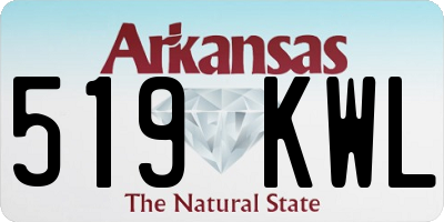 AR license plate 519KWL