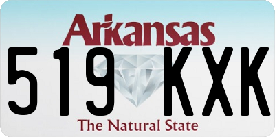 AR license plate 519KXK