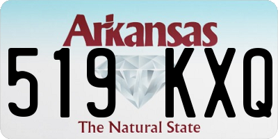 AR license plate 519KXQ