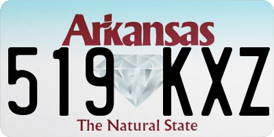 AR license plate 519KXZ
