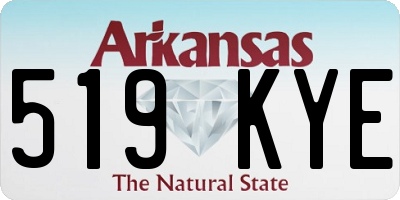 AR license plate 519KYE