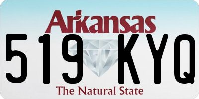 AR license plate 519KYQ