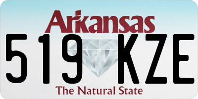 AR license plate 519KZE