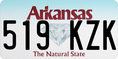 AR license plate 519KZK