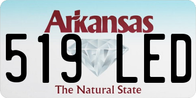 AR license plate 519LED