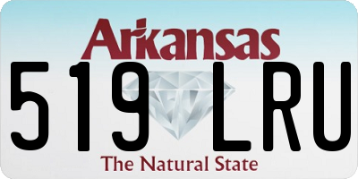 AR license plate 519LRU