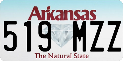 AR license plate 519MZZ