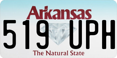 AR license plate 519UPH