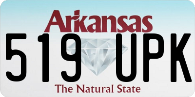 AR license plate 519UPK