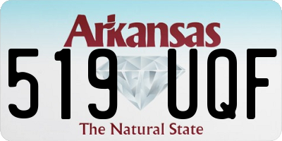 AR license plate 519UQF