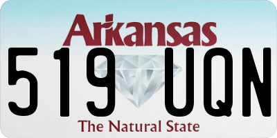 AR license plate 519UQN