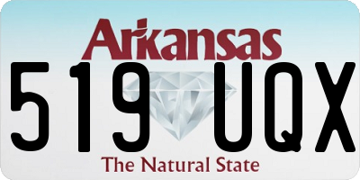 AR license plate 519UQX