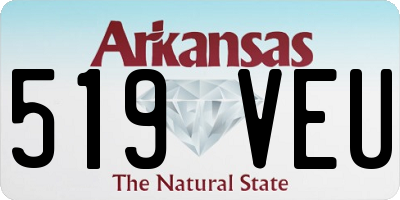 AR license plate 519VEU