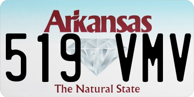 AR license plate 519VMV