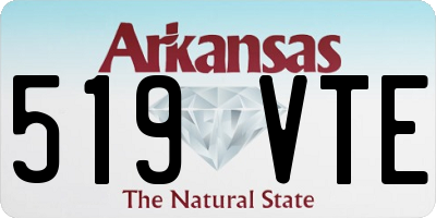 AR license plate 519VTE