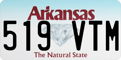 AR license plate 519VTM