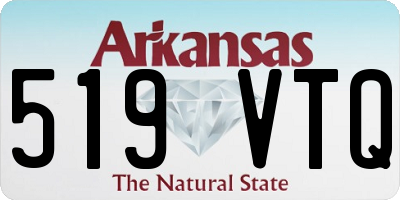 AR license plate 519VTQ