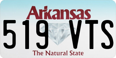 AR license plate 519VTS