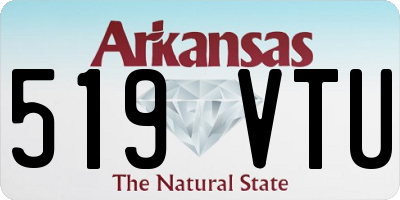 AR license plate 519VTU