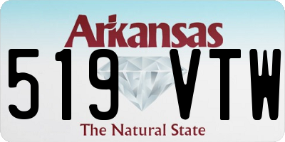 AR license plate 519VTW