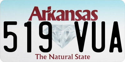 AR license plate 519VUA